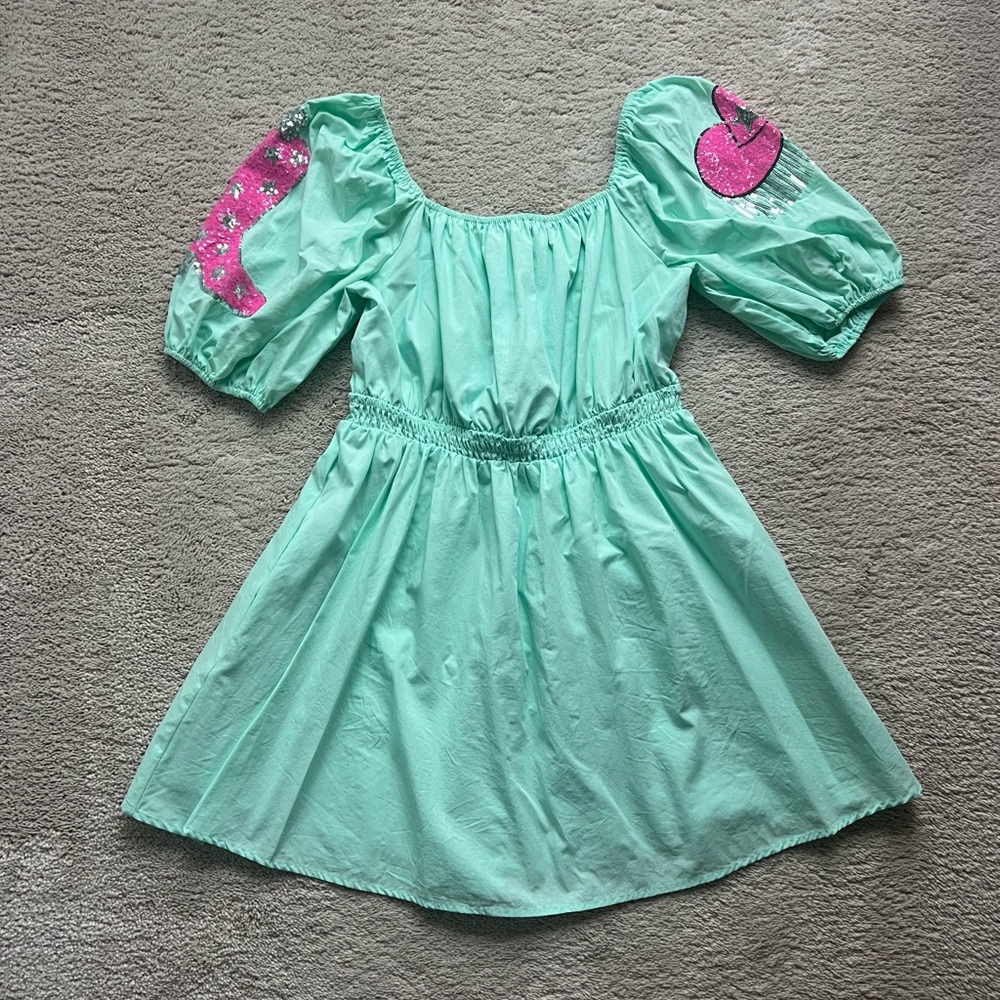 Fantastic Fawn Mint Green Country Dress